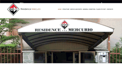 Desktop Screenshot of mercurioresidence.com